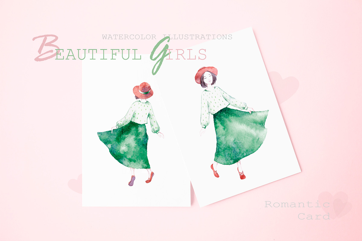 Beautiful girls, an Illustration by Knysh Ksenya (Photo 5 of 7)