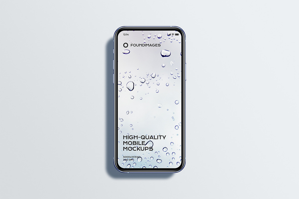 72 iphone device mockup bundle, an iPhone Mockup by FoundImages (Photo 55 of 84)