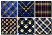 Royal Golden Plaid Patterns, an Illustration by DreamPrint404 (Thumbnail 4 of 4)