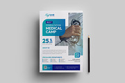 Medical Consultation Flyer Design, a Flyer Template by VectStock (Thumbnail 5 of 5)