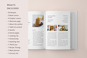 Aesthetic Cook Book Template, a Magazine Template by ShopRShop (Thumbnail 2 of 9)