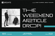 Brate, a Sans Serif Font by Eotype Studio (Thumbnail 2 of 12)