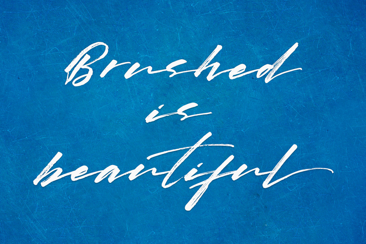 Goldstone brush font, a Script Font by Franstudio (Photo 2 of 6)
