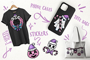 Pastel & Spooky Christmas Patterns, a Pattern Graphic by Sonch' s Curiosities (Thumbnail 3 of 4)