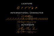 Samanta - Monoline font, a Script Font by mahstudios (Thumbnail 5 of 8)