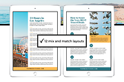 Travel Lead Magnet Template, a Magazine Template by ProductiveandFree (Thumbnail 5 of 10)