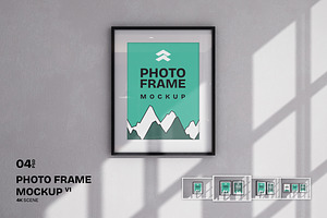 Photo Frame - Mockup, a Mockup by Rometheme Std
