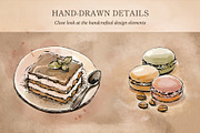 Watercolor Instagram Post Templates, a Social Media Template by Elena Naumchenkova (Thumbnail 3 of 6)