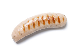 Grilled white sausage, a Food & Drink Photo by etorres69
