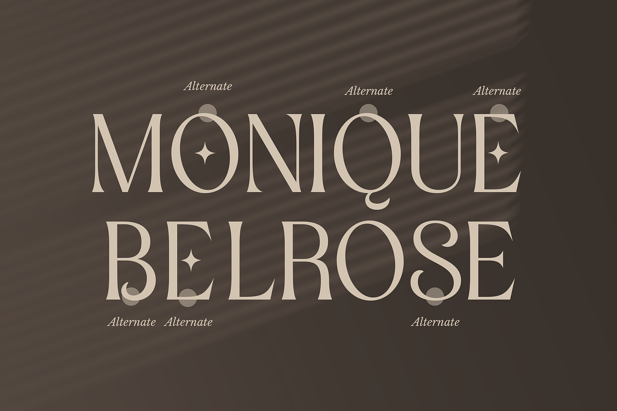Botanics Display Variable, a Serif Font by Typetemp Studio (Photo 5 of 11)