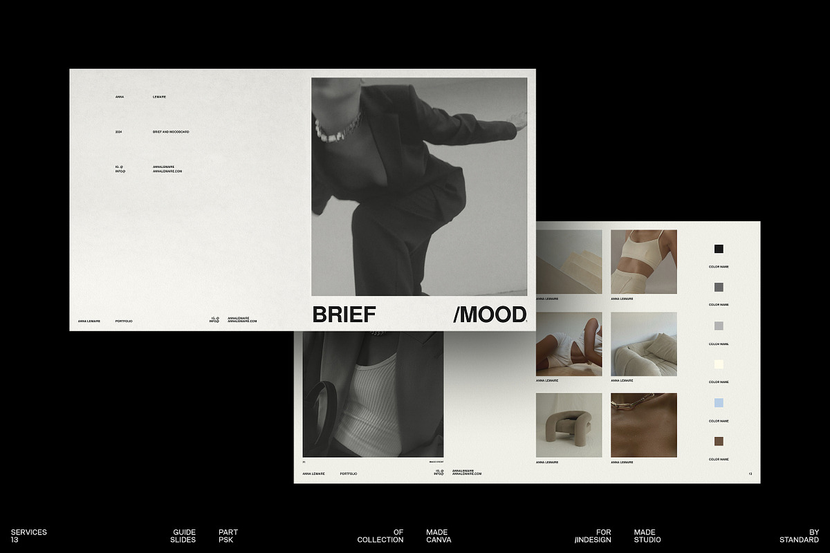 PSK | Mood and Brief, a Presentation Template by Studio Standard (Photo 1 of 8)