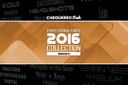 Professional Fonts 2016 Collection 2, a Sans Serif Font by Chequered Ink (Thumbnail 1 of 2)