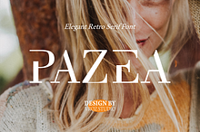 PAZEA- elegant serif font