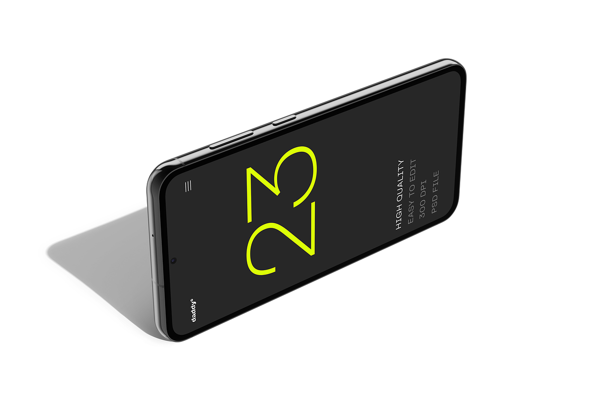 Samsung S23 Mockup, an Android Mockup by Mockupdaddy (Photo 18 of 21)
