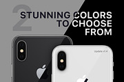 iPhone X Mockup - Front View, an iPhone Mockup by Mockups & Illustrations (Thumbnail 4 of 17)