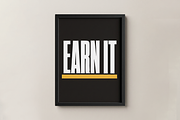 Set of 8 Motivational Wall Poster, a Poster Template by microtasker (Thumbnail 2 of 8)