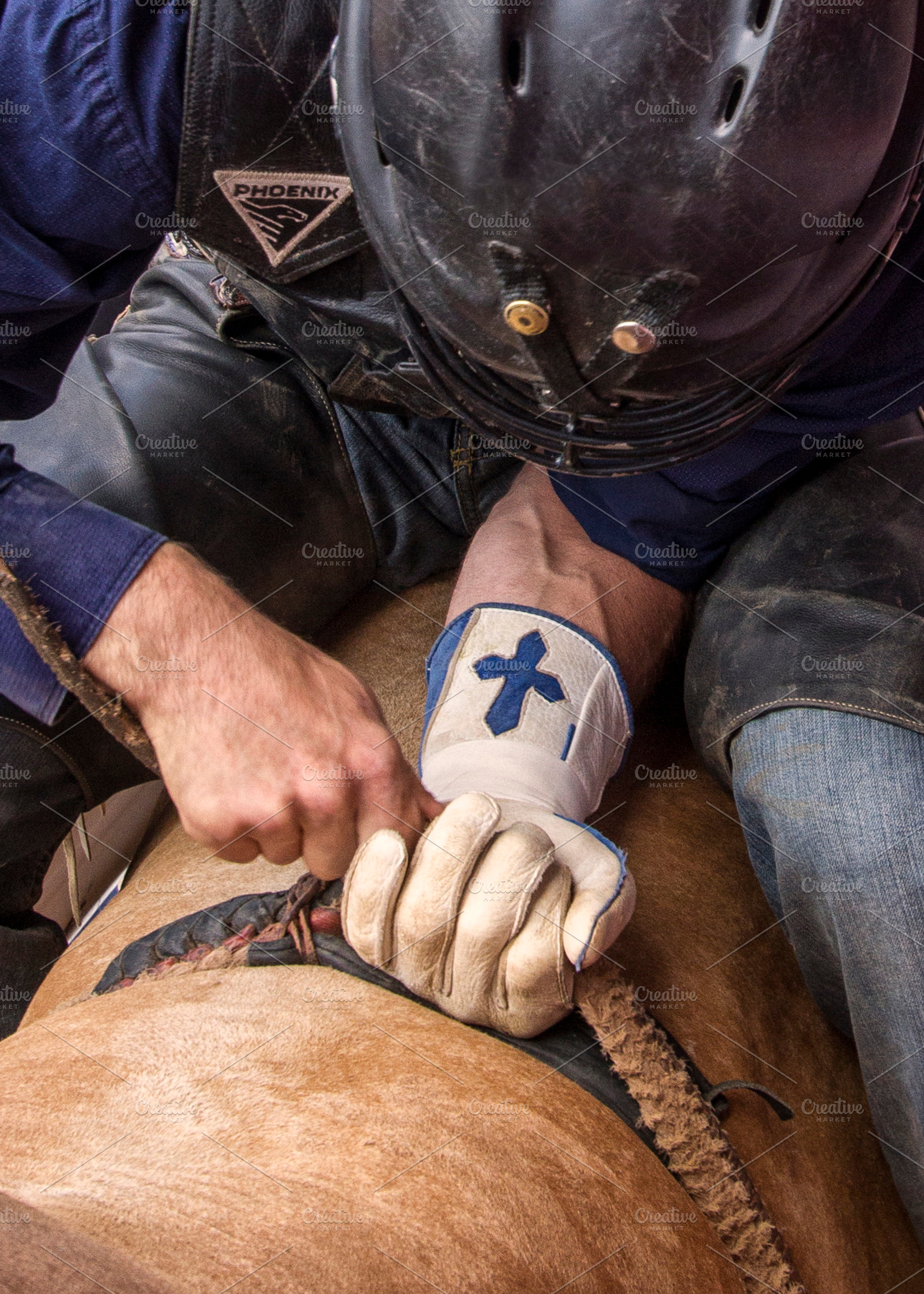 Bull riding containing bull, animal, and rodeo events, a Sports & Recreation Photo by RodeoPixels WesternImage