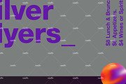 Silver flyer templates, a Flyer Template by Sonnyfive (Thumbnail 3 of 10)