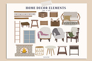 Christmas Winter Decoration, a Decorative Illustration by Hanazumi (Thumbnail 4 of 14)