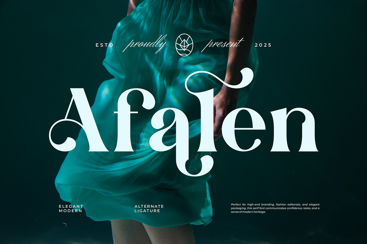 Afalen || Elegant Classy Serif Font, a Serif Font by Ermedia Studio (Photo 1 of 10)