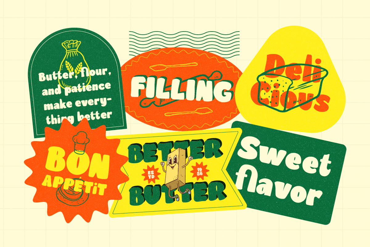 Crumfy, a Sans Serif Font by Artisan Themes (Photo 8 of 10)