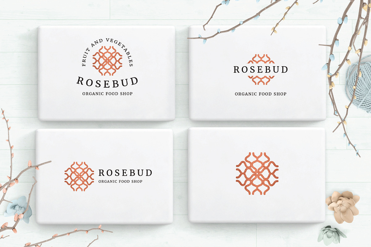 Logo Creator - geometric minimal kit, a Branding & Logo Template by Nues Design (Photo 12 of 31)