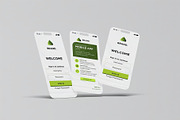 Mobile App Mockup, a Device Mockup by zpackcreative (Thumbnail 2 of 5)