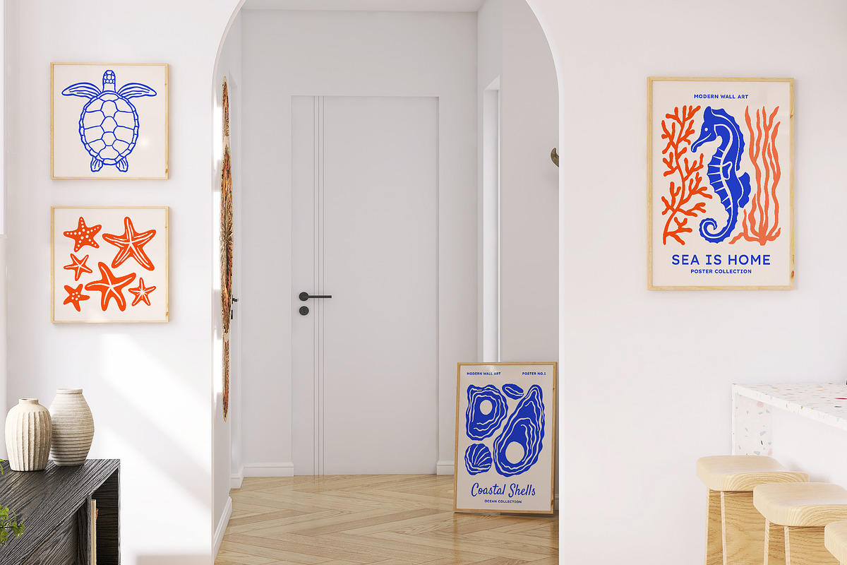 Ocean Gallery Vector Print Creator, an Object Graphic by ArtFM (Photo 3 of 17)