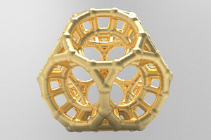 4d Polytope Bead - 3D Model