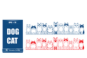 Adorable Pet Illustrations Set, an Empty State Illustration by CarWrap design (Thumbnail 2 of 3)
