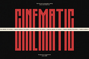 Honkenia - The Ultra Condensed Font, a Sans Serif Font by Graphicfresh (Thumbnail 10 of 10)