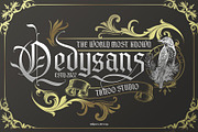 Belligoes Blackletter Font, a Blackletter Font by alit design (Thumbnail 8 of 15)