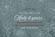 Succulent Clip Art - Botanic Vectors, an Illustration by Turning Moss (Thumbnail 4 of 5)