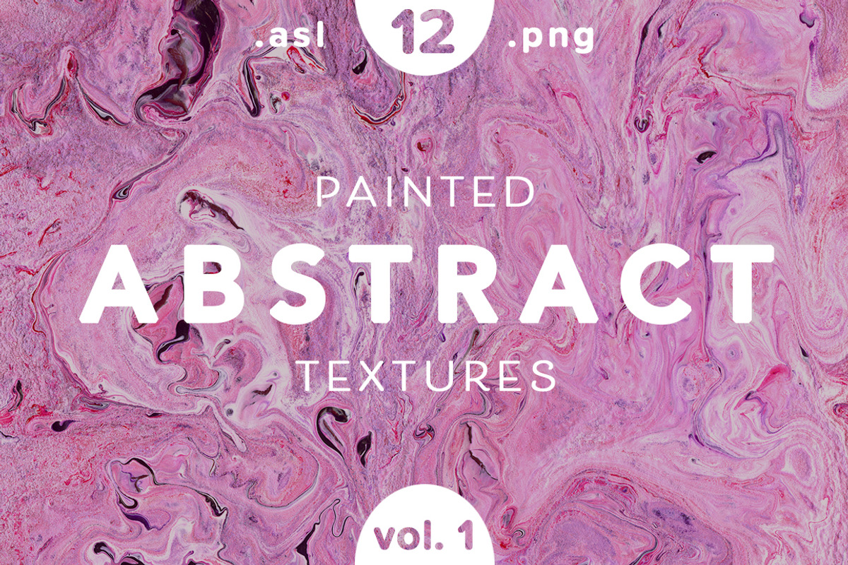 Painted Abstract Textures and Styles, a Texture Graphic by Cat & Feather