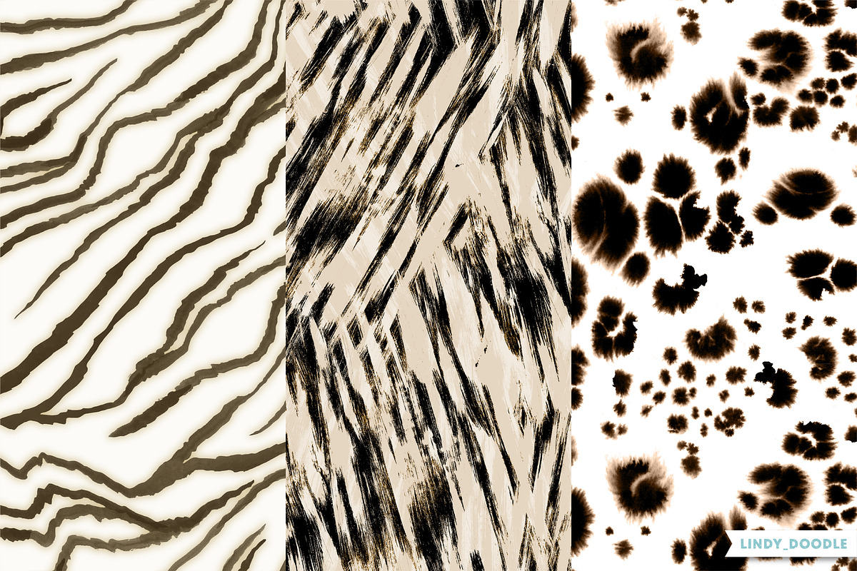 Quality Textured Animal Print Pack, a Pattern Graphic by Lindy_doodle (Photo 5 of 10)