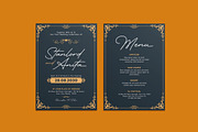 Wedding Invitation Template, an Invitation Template by iDoodle Studio (Thumbnail 1 of 4)