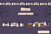 Cottagecore Halloween graphics, a Seasonal Illustration by Olya Haifisch (Thumbnail 6 of 9)
