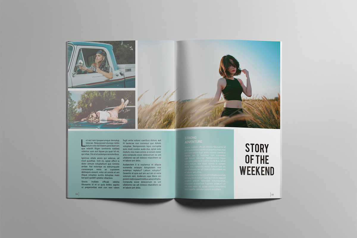 Indesign Magazine Template, a Magazine Template by BoriesBechker (Photo 19 of 19)