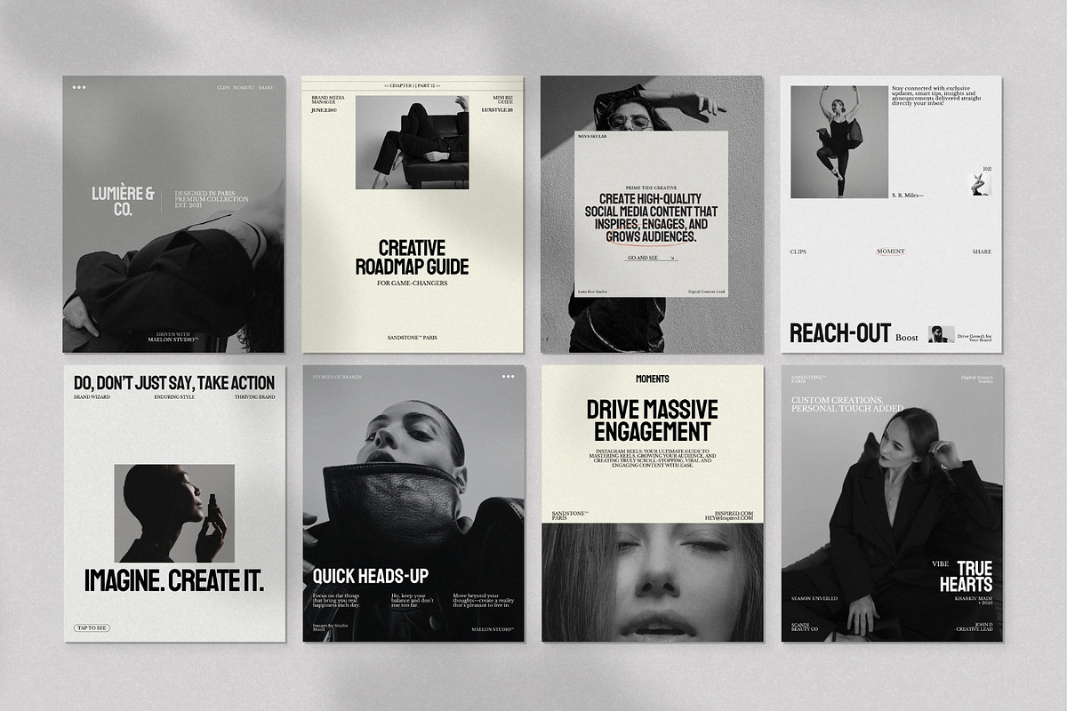 Brand Marketing Post Templates, a Social Media Template by Crafted Pixel (Photo 6 of 9)