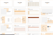 Peach presentation template, a Presentation Template by KaluginaWEB (Thumbnail 7 of 12)