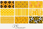 80 yellow geometric seamless pattern, a Pattern Graphic by Poppy Lane Studio (Thumbnail 3 of 11)