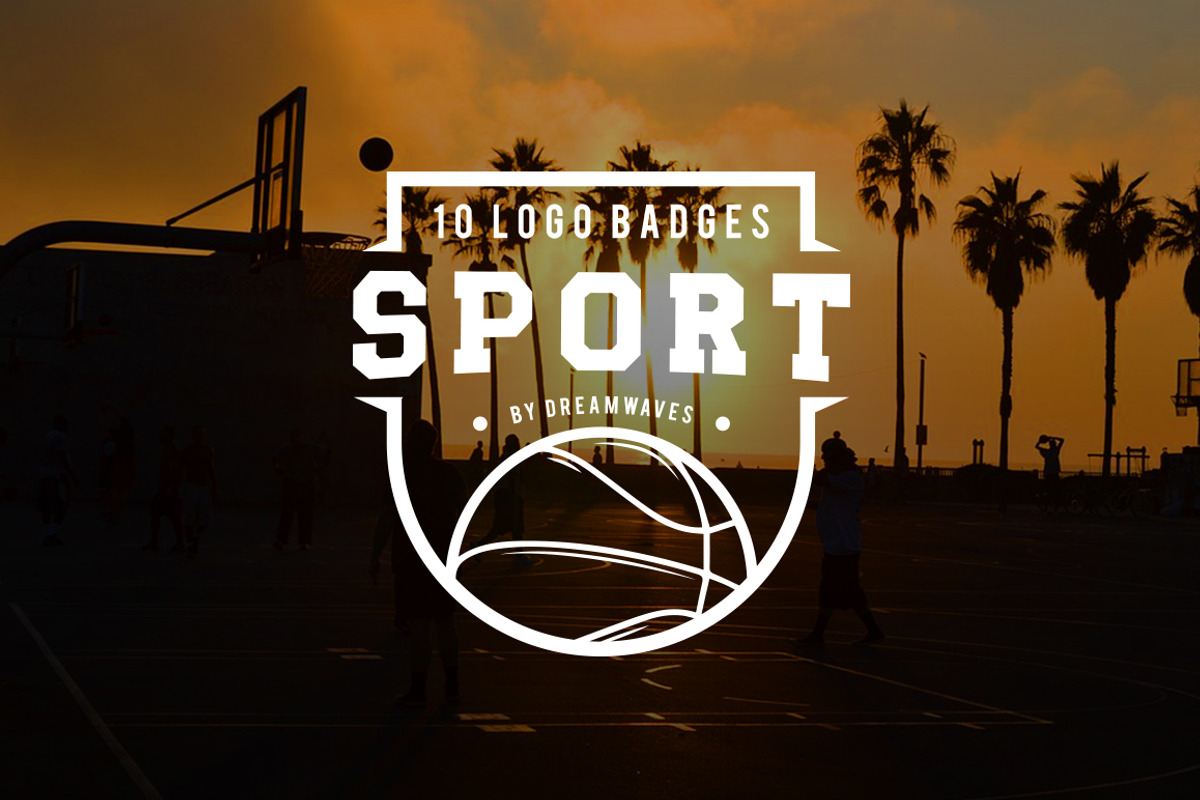 10 logo badges sport, a Branding & Logo Template by dreamwaves (Photo 1 of 3)