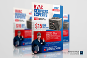Heating and Cooling HVAC Flyer, a Flyer Template by PSDPixel (Thumbnail 4 of 5)