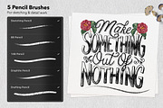 Essentials for Calligraphy-Procreate, a Brush Add-On by iPad Calligraphy (Thumbnail 10 of 16)