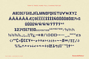 Tony's Trees - A Fun Forest Font!, a Sans Serif Font by Komet & Flicker (Thumbnail 13 of 14)