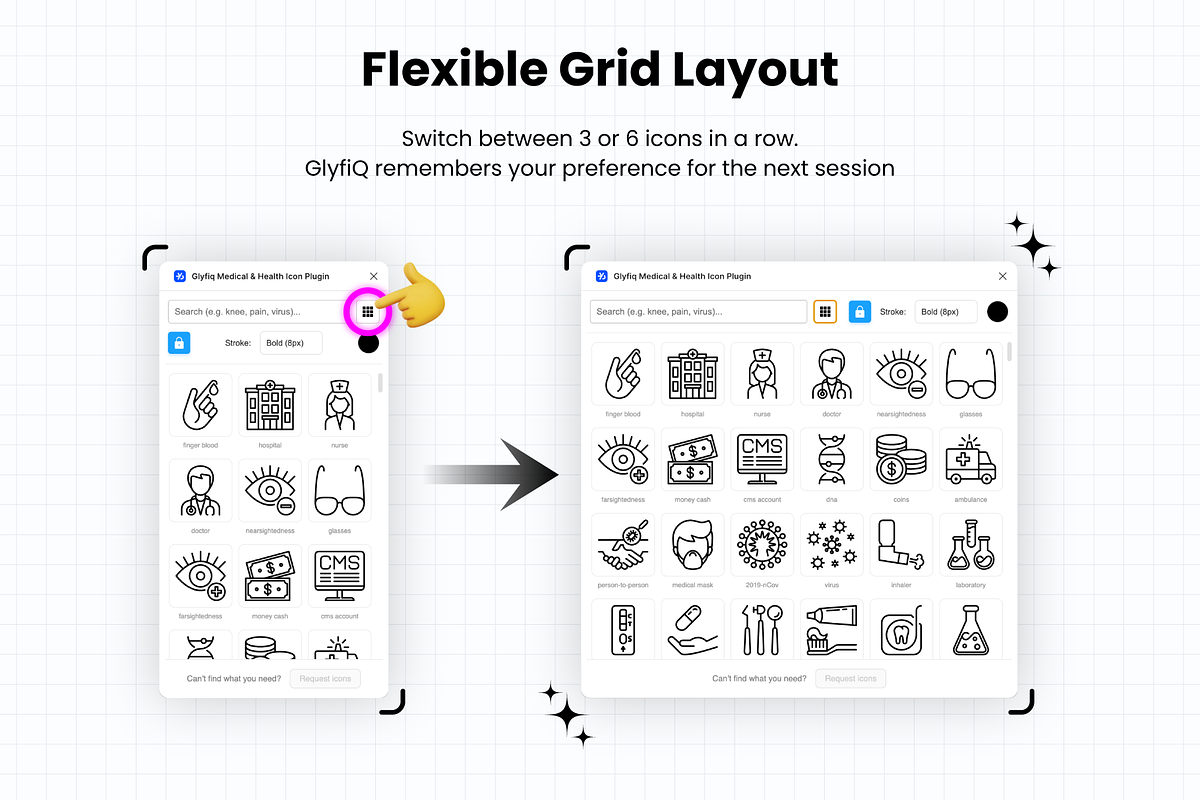 Glyfiq Medical & health icon plugin, an Outline Icon by Alex Blogoodf (Photo 8 of 8)