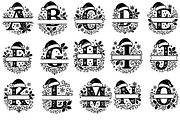 Christmas Alphabet Monogram Sublimat, an Illustration by Daily.Designs (Thumbnail 2 of 4)