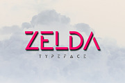 ZELDA Typefamily, a Font by j3world (Thumbnail 1 of 7)