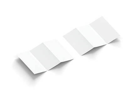 2 White Booklets Flyers 3DModel, an Object 3D Model by rebrandy