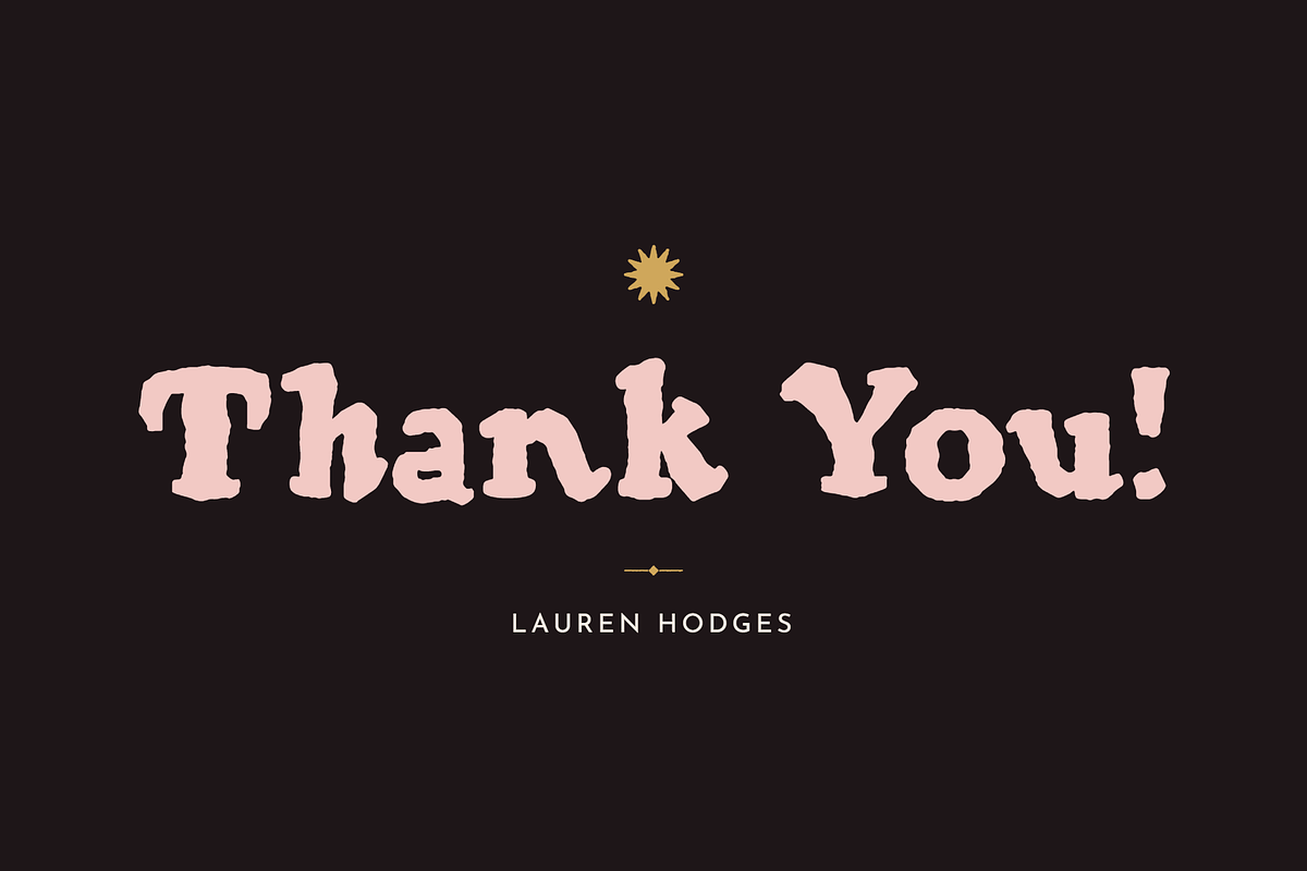 Cheeky Pearls | Flapper Slab Serif, a Slab Serif Font by Lauren Hodges (Photo 12 of 12)
